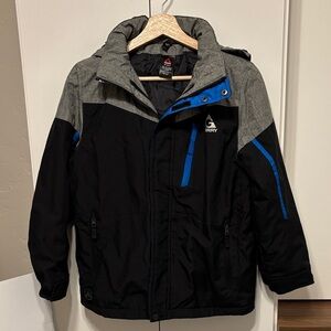 Excellent Condition Gerry Weber Jacket Ski/Snowboard Black Boys 10/12